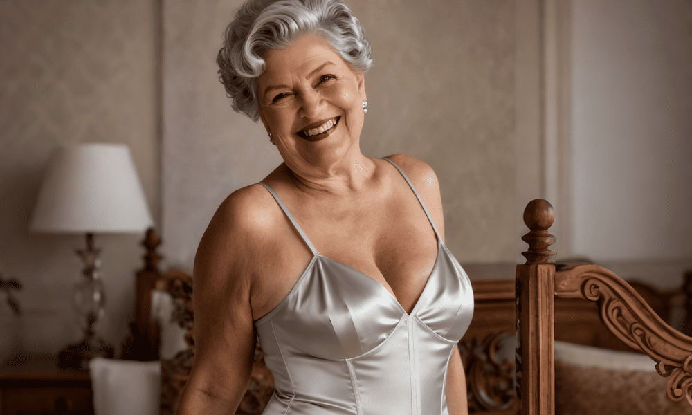 beautiful bbw granny